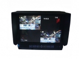 7寸DVR,7寸車載顯示器，7寸顯示器具錄像功能，四路分割顯示器，內(nèi)置DVR,最大支持32G,